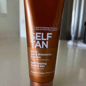 Clarins Self Tanning Instant Gel - Quick + Instant Self Tanner Gel for Face+Body